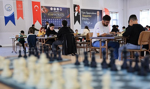 Çameli'de 29 Ekim Cumhuriyet Bayramı ELO Satranç Turnuvası başladı