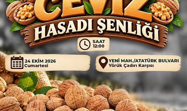 Çameli'de Ceviz Hasat Şenliği coşkusu yaşanacak