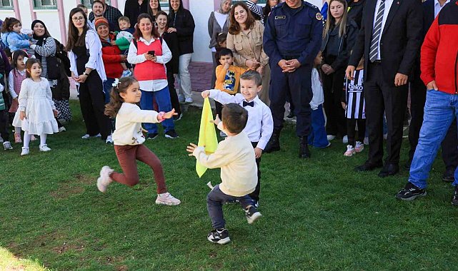 Çameli'de minikler ve aileleri geleneksel oyunlarda yarıştı