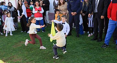 Çameli'de minikler ve aileleri geleneksel oyunlarda yarıştı