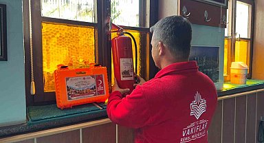 Camiler ve Kur'an kursları için güvenlik malzemesi desteği