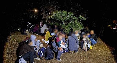 Çanakkale'de 2 organizatör ve 51 kaçak göçmen yakalandı