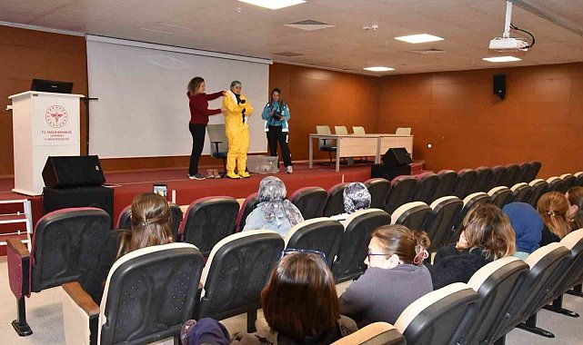 Çanakkale'de Acil Servis çalışanlarına KBRN eğitimi