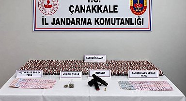 Çanakkale'de narkotik operasyonu, 2 şüpheli tutuklandı