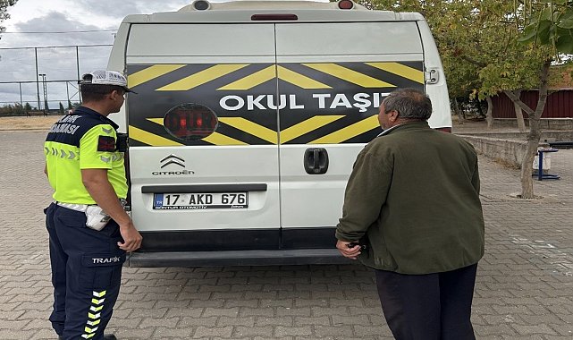 Çanakkale'de okul servislerine denetim