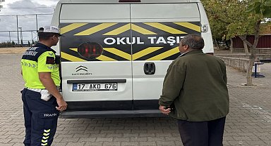 Çanakkale'de okul servislerine denetim