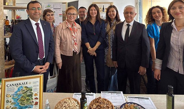 Çanakkale'nin tarımsal ürünleri İtalya'da tanıtıldı