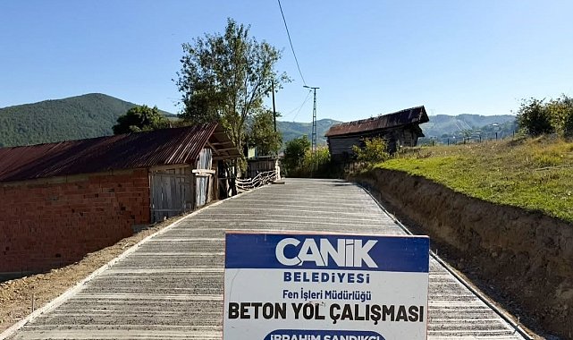 Canik'te ulaşım yatırımları