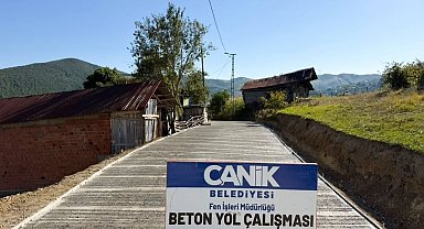 Canik'te ulaşım yatırımları