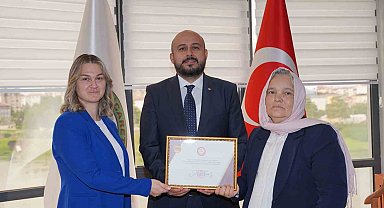 Çarşamba Ticaret Borsası Başkanı Selim Yılmaz mazbatasını aldı