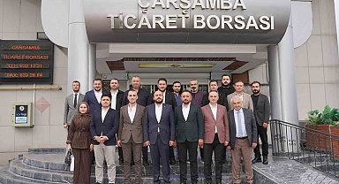 Çarşamba'da ekonomik gelişim ve iş birliği vurgusu