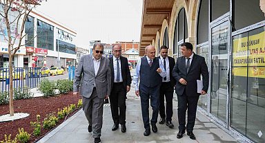 Cedidiye Kent Meydanı tanıtıma hazırlanıyor