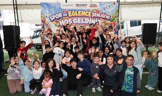 Çekmeköy'de "Spor ve Eğlence Şenliği" coşkusu: "Çocukların yüzünün gülmesi bir dünyaya değer"