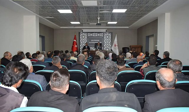 Çelikhan'da okul güvenliği toplantısı gerçekleştirildi