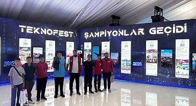 Çelikhanlı öğrenciler TEKNOFEST'te bilim ve teknolojiyle buluştu