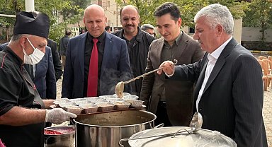Çermik'te aşure etkinliği düzenlendi