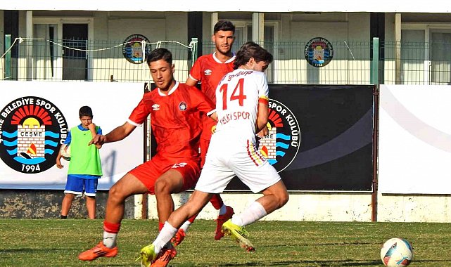 Çeşme Belediyespor evinde Yelkispor'a 1-0 mağlup oldu
