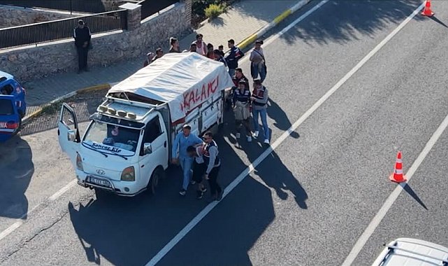 Cezaevi firarisinin zeytin işçisi kılığındaki kaçışı jandarmaya takıldı