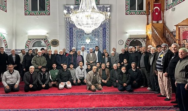 Çivril'de sabah namazı buluşmasında aile vurgusu