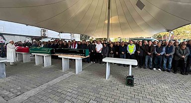 Çorlu'da acı tesadüf: Kıbrıs Gazisi ile Kıbrıs gemi faciası kurbanı aynı anda defnedildi