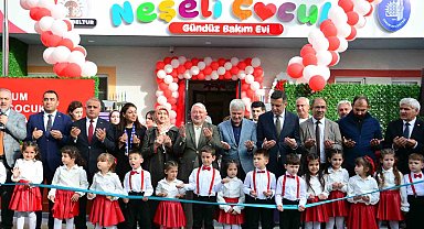 Çorum Belediyesinin çocuk gündüz bakım evi törenle açıldı