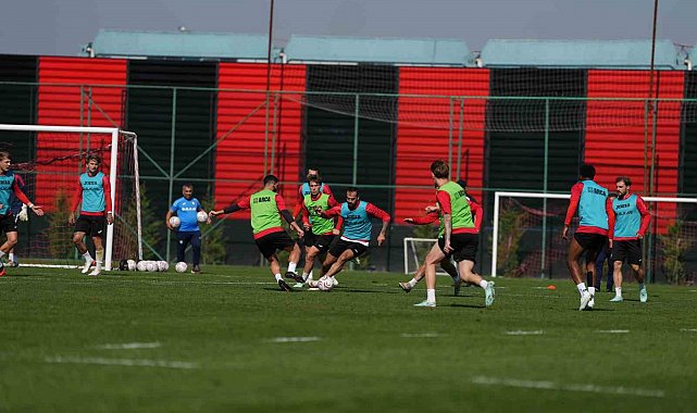 Çorum FK, Göztepe maçı hazırlıklarını sürdürdü