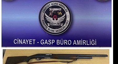 Çorum'da asayiş uygulamalarında silah ve uyuşturucu madde ele geçirildi