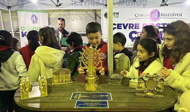 Çorum'da düzenlenen şenlik binlerce öğrenciyi bilimle buluşturuyor