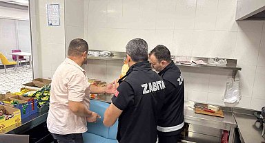 Çorum'da zabıta ekiplerinden okul kantinlerine sıkı denetim