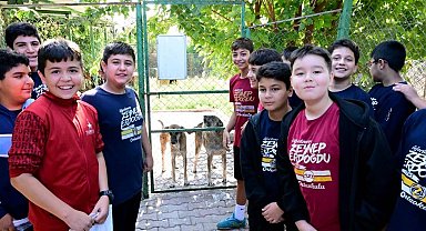 Çukurova Belediyesi Doğal Yaşam Alanı'nda farkındalık buluşması