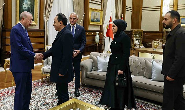 Cumhurbaşkanı Erdoğan, Filistinli Hind Rajab'ın ailesini kabul etti