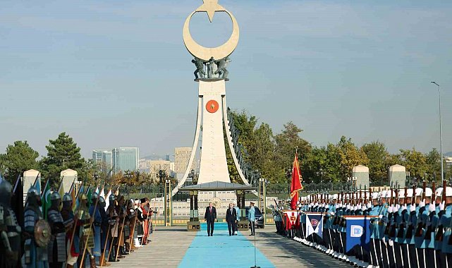 Cumhurbaşkanı Erdoğan, Kanada Başbakan'ı Mark Carney'i törenle karşıladı