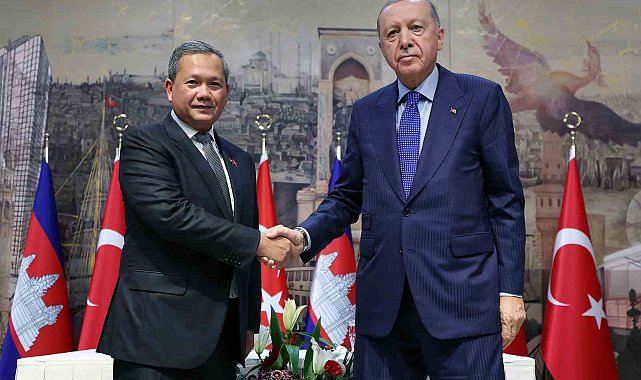 Cumhurbaşkanı Erdoğan: "Kamboçya ile ticaretimizi 1 milyar dolara çıkarmak için çabalarımız devam ediyor"