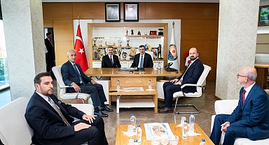 Cumhurbaşkanı Yardımcısı Yılmaz'dan Gölbaşı Belediyesi'ne ziyaret