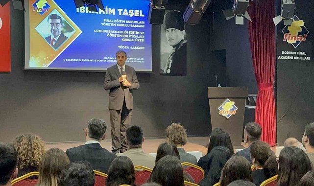 Cumhurbaşkanlığı Eğitim ve Öğretim Politikaları Kurulu Üyesi Taşel'den gençlere 'dünya ile yarışın' mesajı
