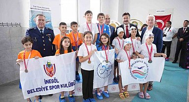 Cumhuriyet Kupası Yüzme Yarışları Yenişehir'de düzenlendi
