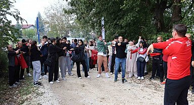 Cumhuriyetin 103. yıl dönümü anısına doğa yürüyüşü