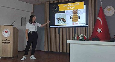 DAGEM'den Karamanlı arıcılara bal arısı zehri üretimi eğitimi