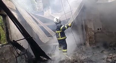 Dağlıca'da okulda korkutan yangın