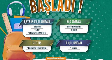 Değer Gençlik Merkezi'nde kurs başvuruları başladı