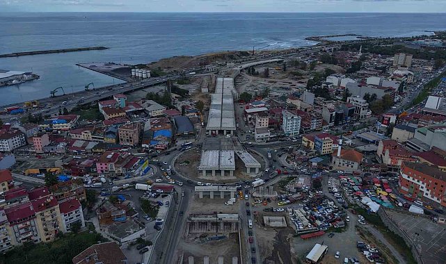 Değirmendere viyadüğü yükseliyor, son şeklini alıyor