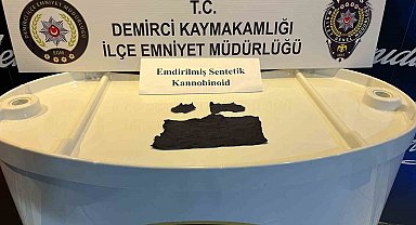 Demirci'de uyuşturucu operasyonu: 1 tutuklama