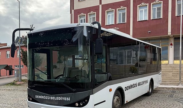 Demirözü Belediyesinden öğrencilere ücretsiz ulaşım hizmeti