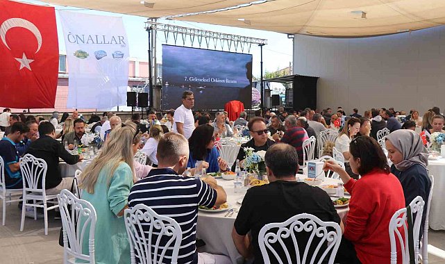 Denizi olmayan şehirde 1 tonluk balık ziyafeti