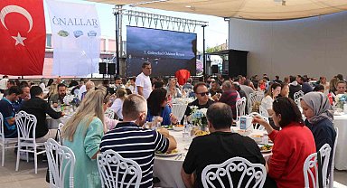 Denizi olmayan şehirde 1 tonluk balık ziyafeti