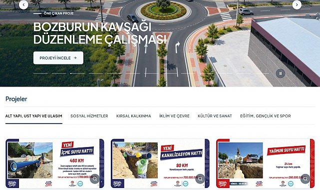 Denizli Büyükşehirin dijital yüzü yenilendi