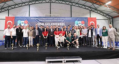 Denizli OSB 7. Masa Tenisi Turnuvası şampiyonu belli oldu