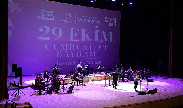 Denizli'de Cumhuriyet coşkusu başladı