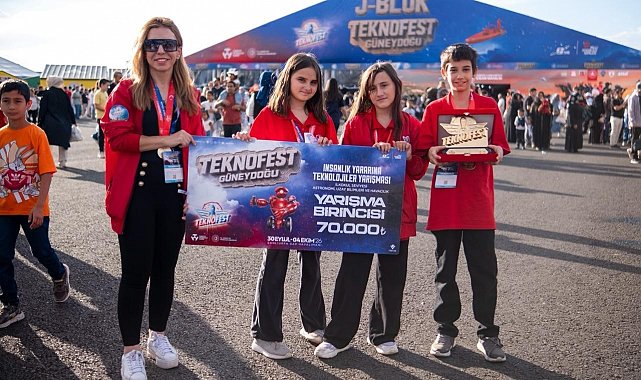 Denizli'nin bilim merkezinden TEKNOFEST'te dört Türkiye derecesi