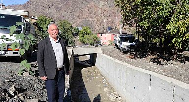 Dere ıslah edildi, vatandaş rahat bir nefes aldı: Sel ve taşkın kabusu bitiyor